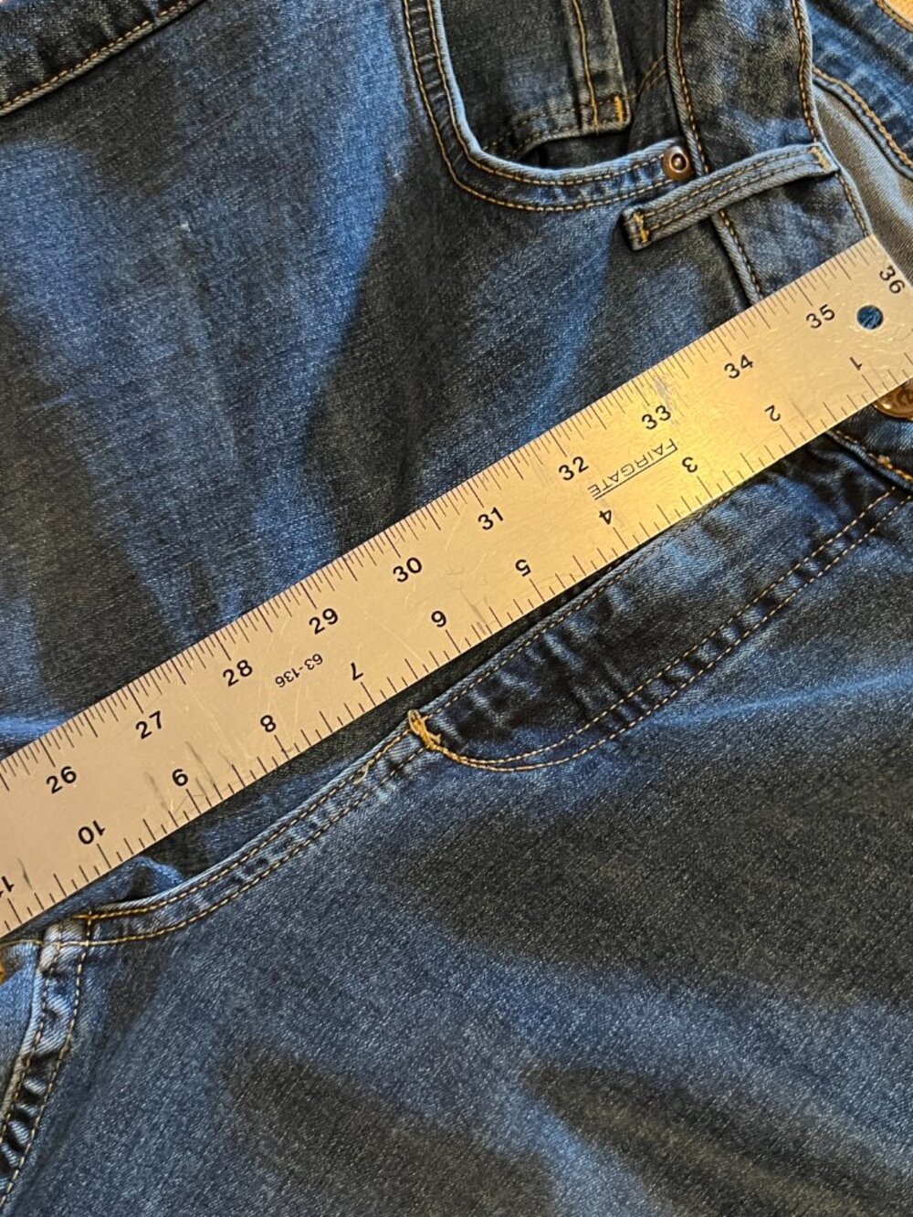 Lee Riders Shape Illusions Slim Fit Mid Rise Bootcut Jeans 16 long - Picture 6 of 12